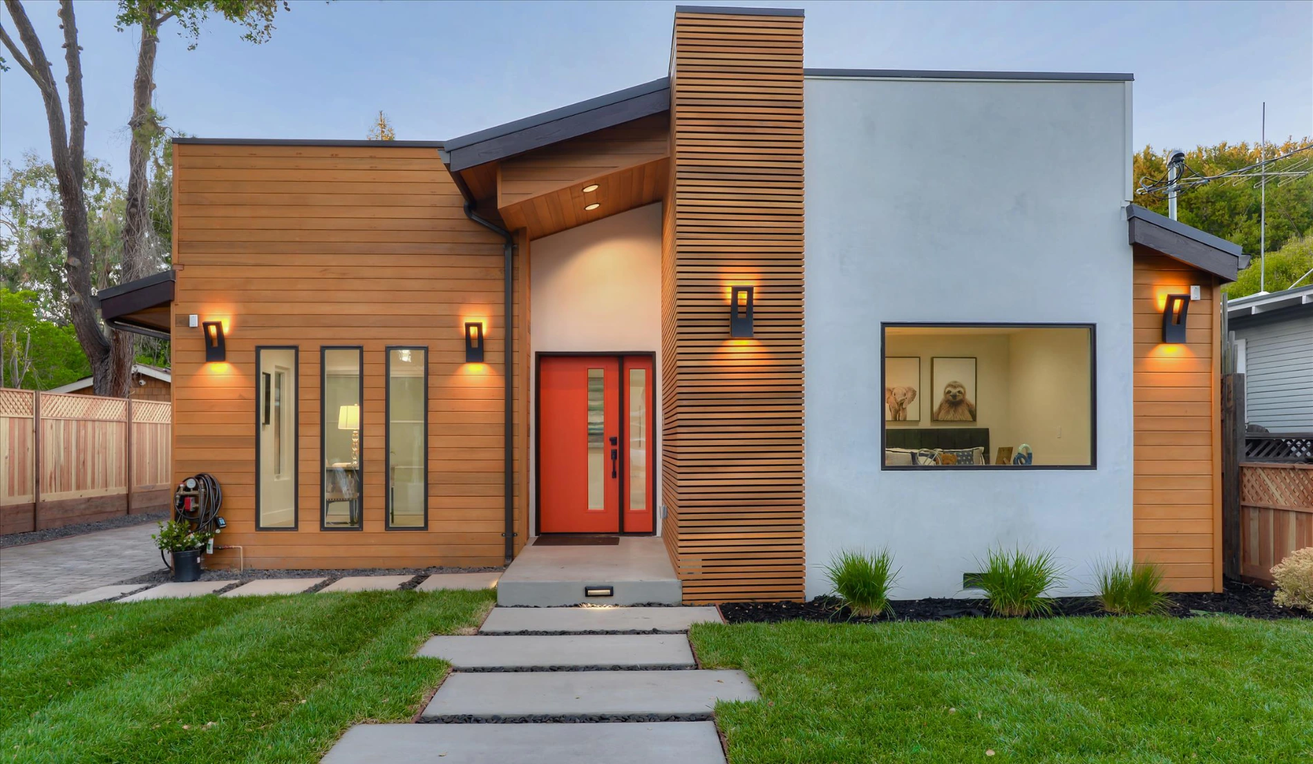 Exterior of Park Blvd full home remodel project by Integrity Home Construction
